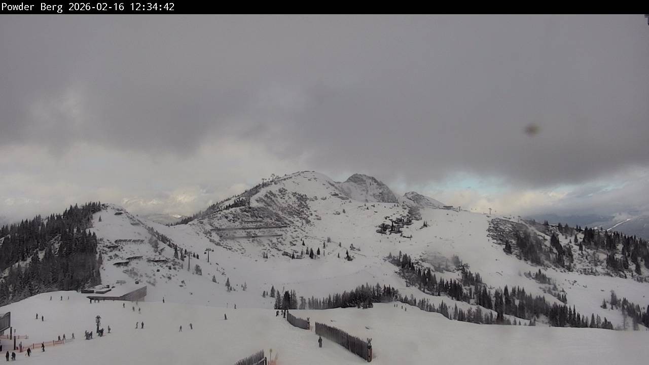 Archiv Foto Webcam Flachauwinkl-Kleinarl: Bergstation Powder Shuttle