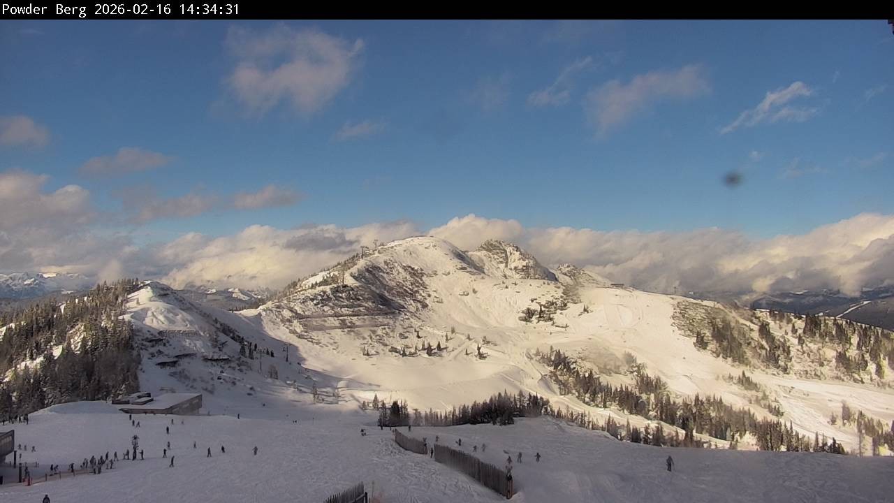 Archiv Foto Webcam Flachauwinkl-Kleinarl: Bergstation Powder Shuttle