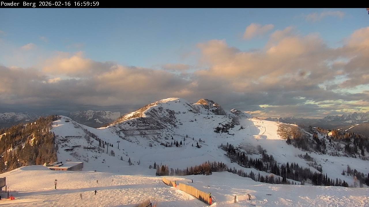 Archiv Foto Webcam Flachauwinkl-Kleinarl: Bergstation Powder Shuttle