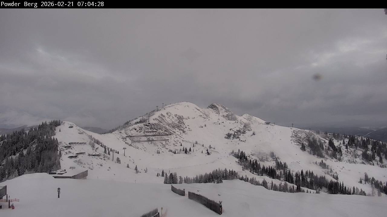 Archiv Foto Webcam Flachauwinkl-Kleinarl: Bergstation Powder Shuttle