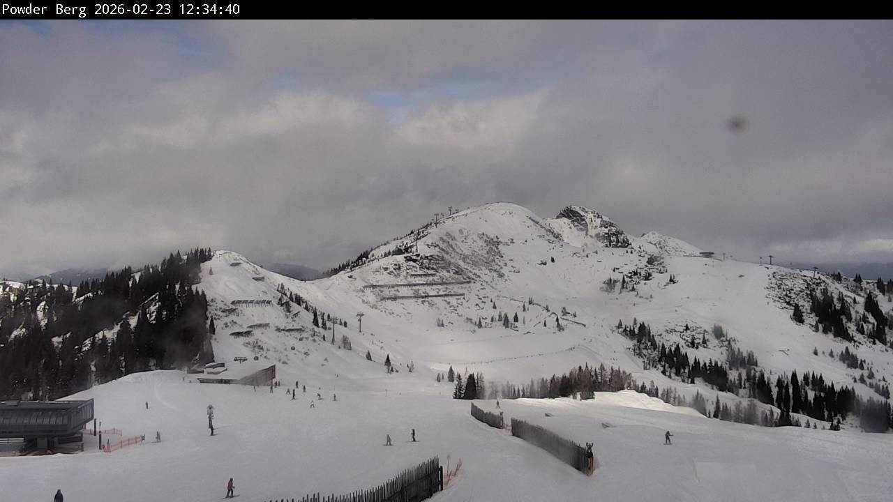 Archiv Foto Webcam Flachauwinkl-Kleinarl: Bergstation Powder Shuttle