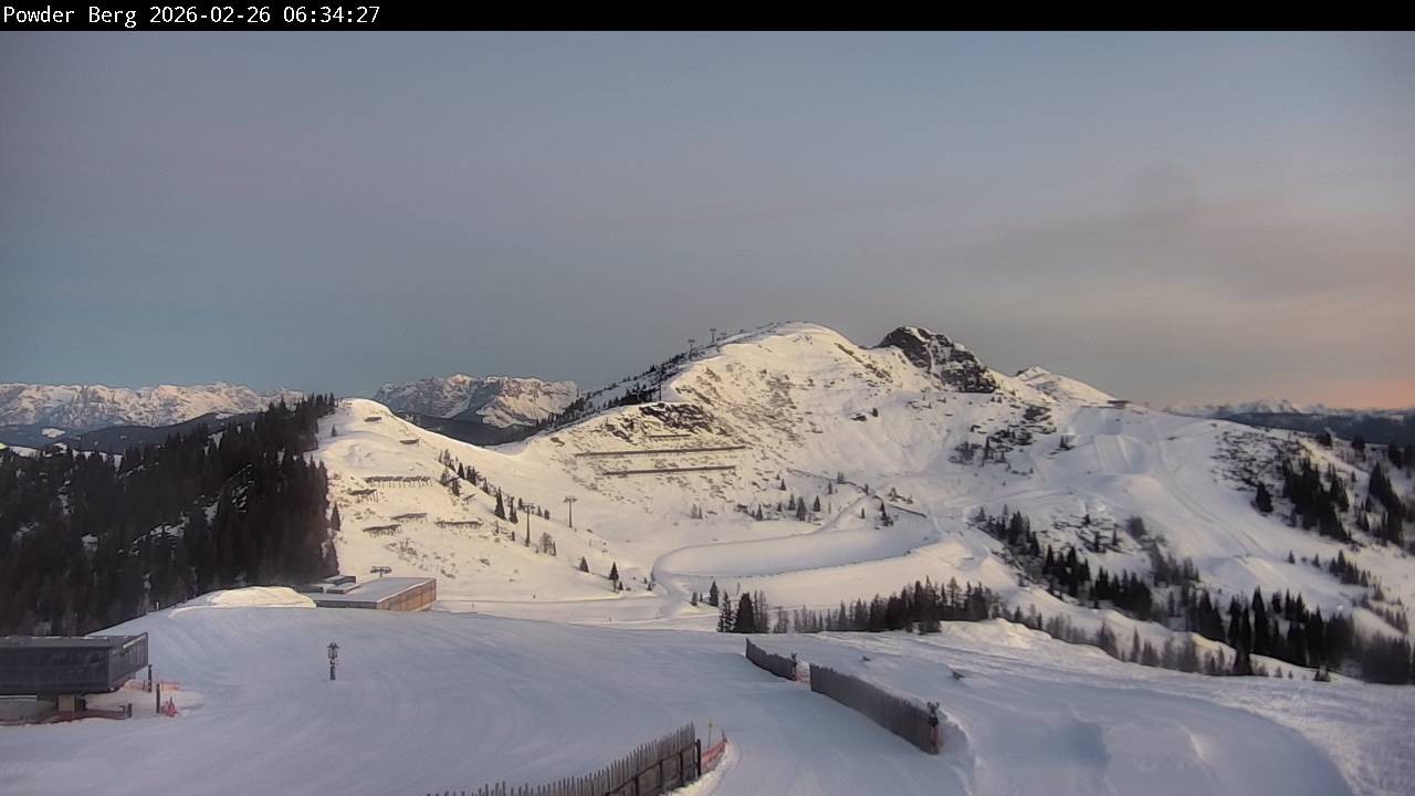 Archiv Foto Webcam Flachauwinkl-Kleinarl: Bergstation Powder Shuttle