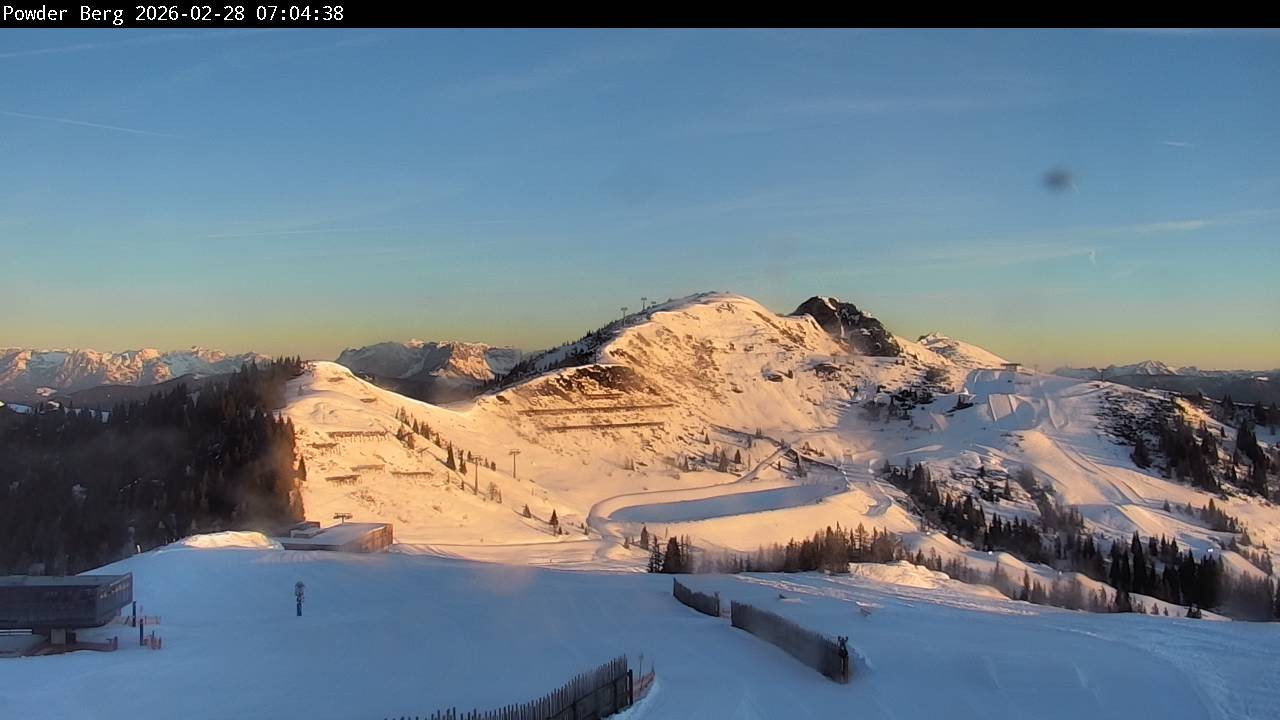 Archived image Webcam Powderberg, Flachauwinkl-Kleinarl