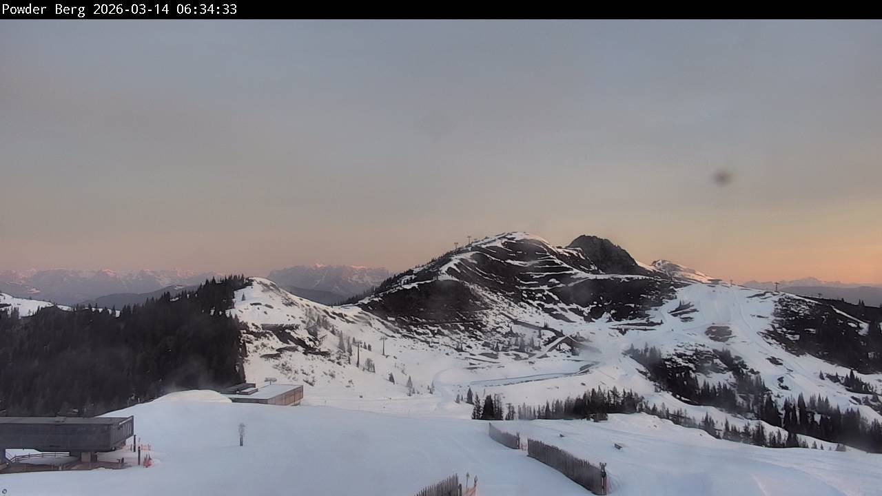 Archiv Foto Webcam Flachauwinkl-Kleinarl: Bergstation Powder Shuttle