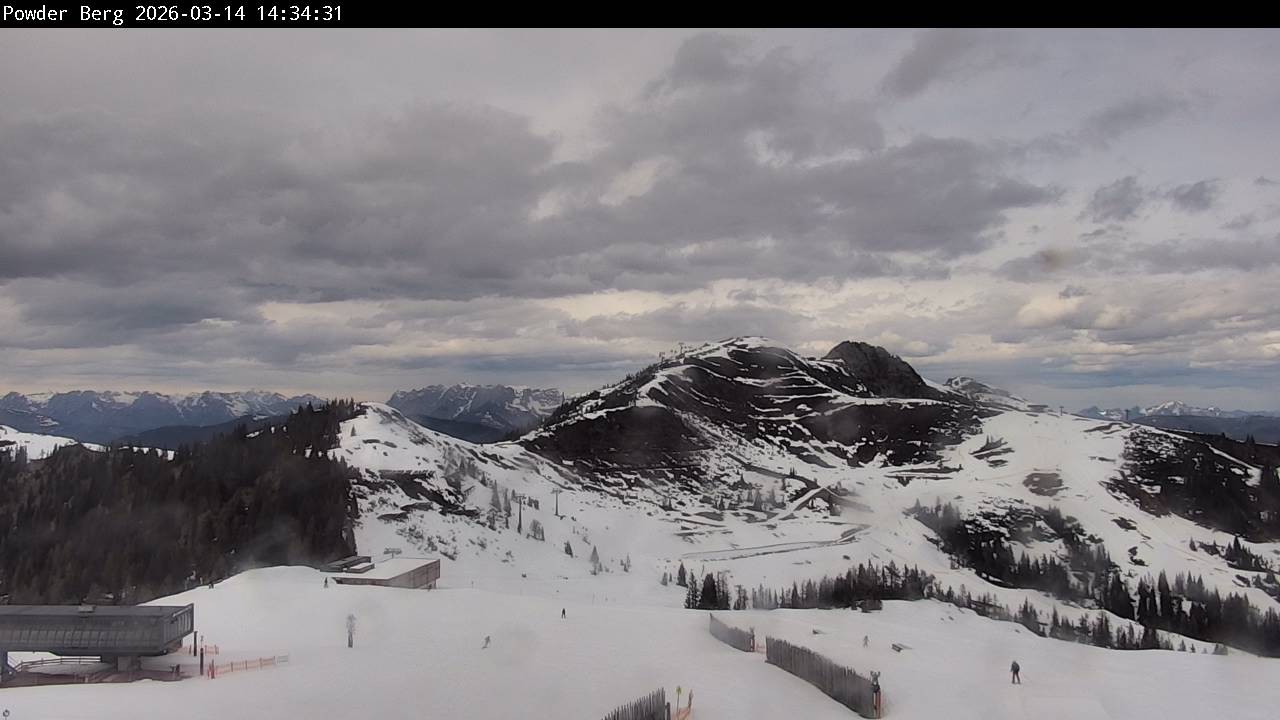 Archiv Foto Webcam Flachauwinkl-Kleinarl: Bergstation Powder Shuttle