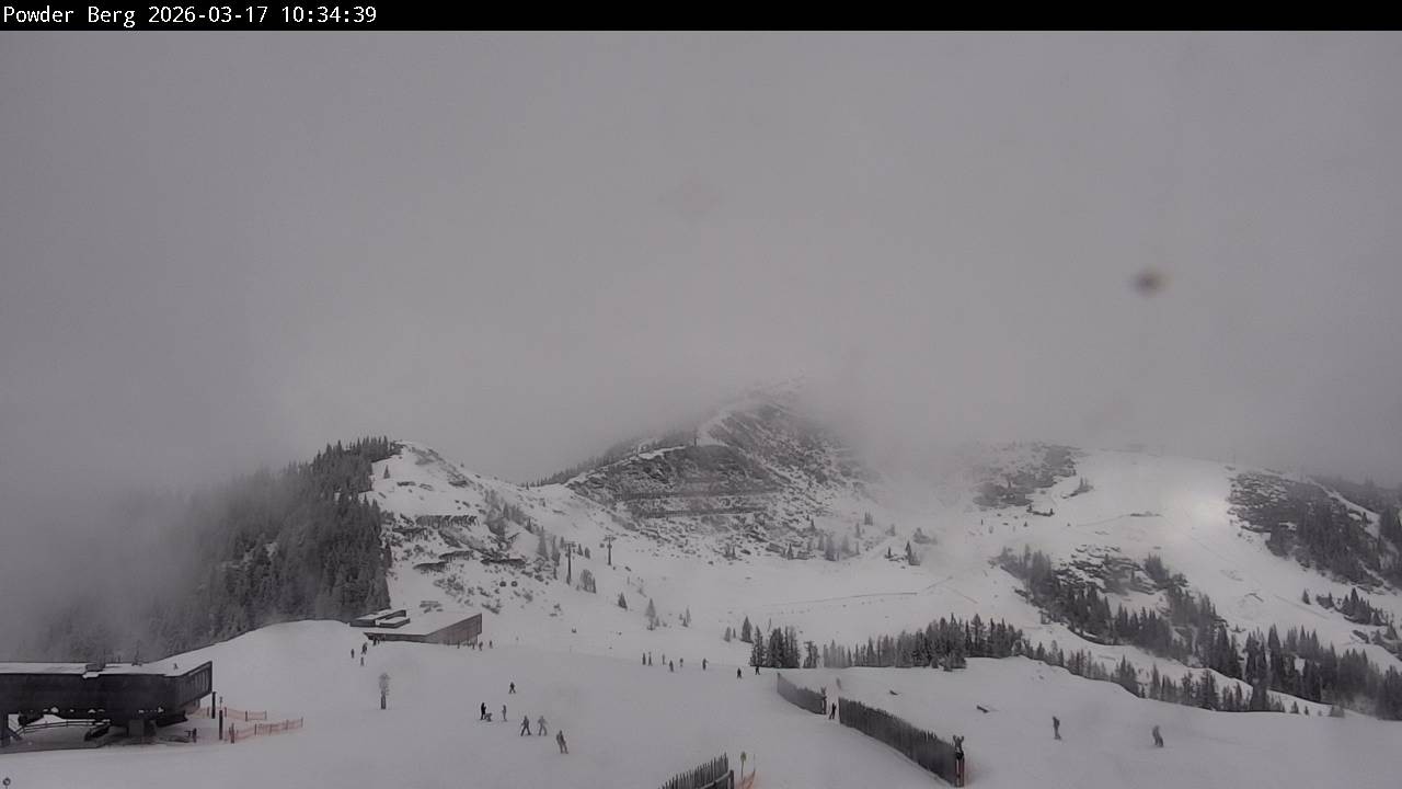 Archiv Foto Webcam Flachauwinkl-Kleinarl: Bergstation Powder Shuttle