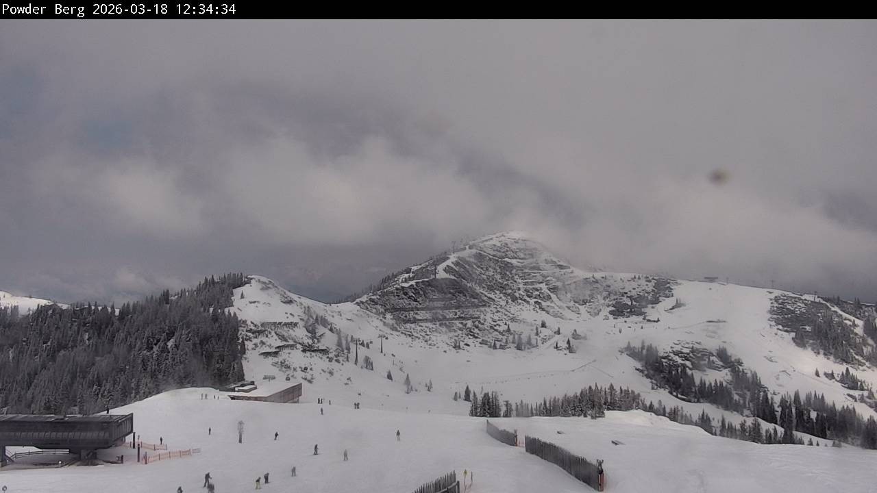 Archiv Foto Webcam Flachauwinkl-Kleinarl: Bergstation Powder Shuttle