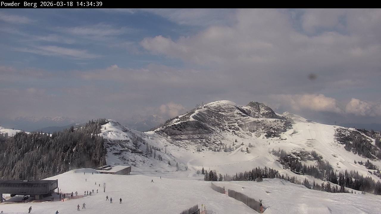 Archiv Foto Webcam Flachauwinkl-Kleinarl: Bergstation Powder Shuttle