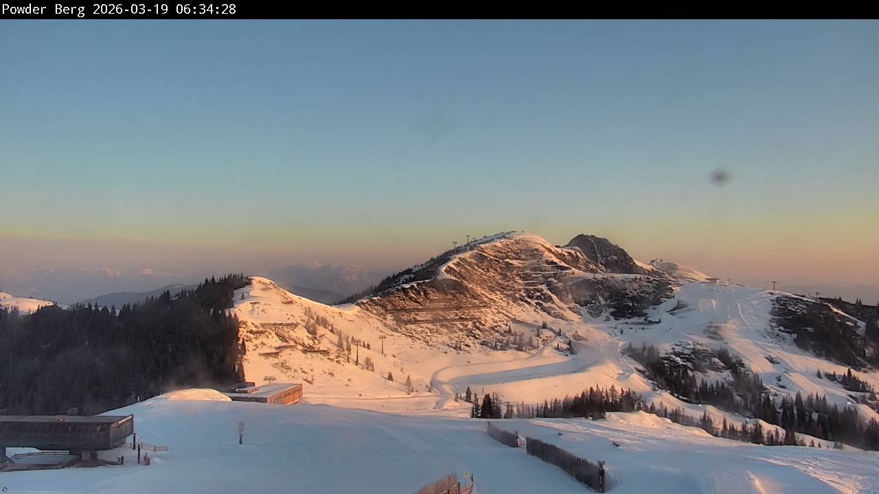 Archiv Foto Webcam Flachauwinkl-Kleinarl: Bergstation Powder Shuttle