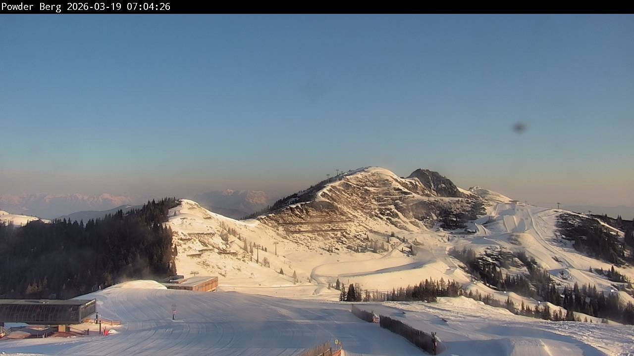 Archiv Foto Webcam Flachauwinkl-Kleinarl: Bergstation Powder Shuttle