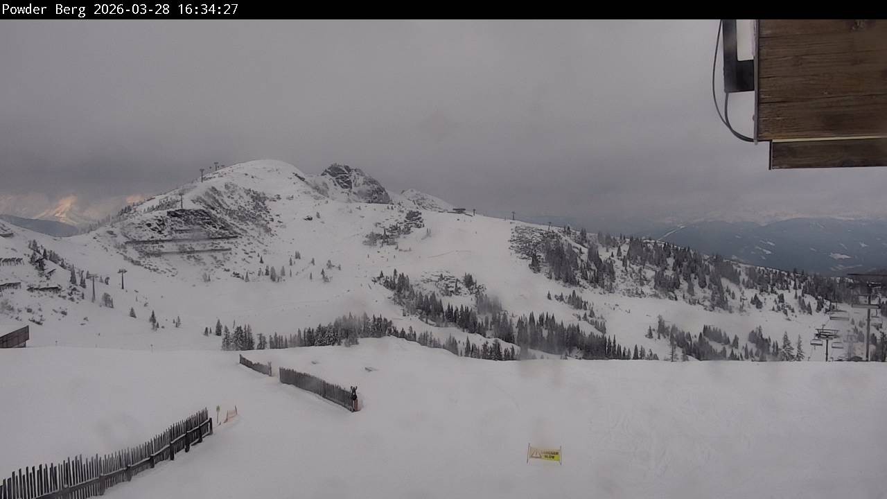 Archiv Foto Webcam Flachauwinkl-Kleinarl: Bergstation Powder Shuttle