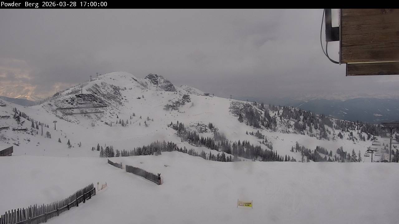 Archiv Foto Webcam Flachauwinkl-Kleinarl: Bergstation Powder Shuttle