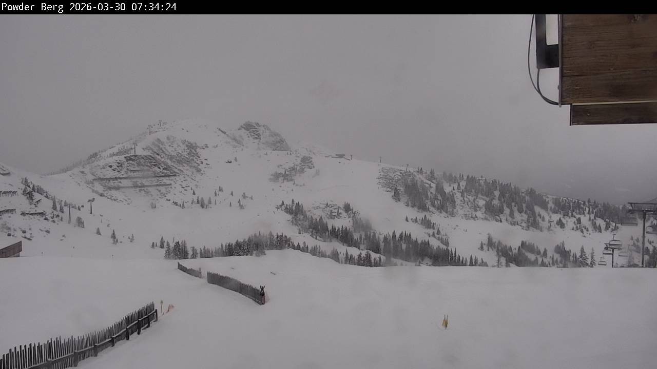Archiv Foto Webcam Flachauwinkl-Kleinarl: Bergstation Powder Shuttle