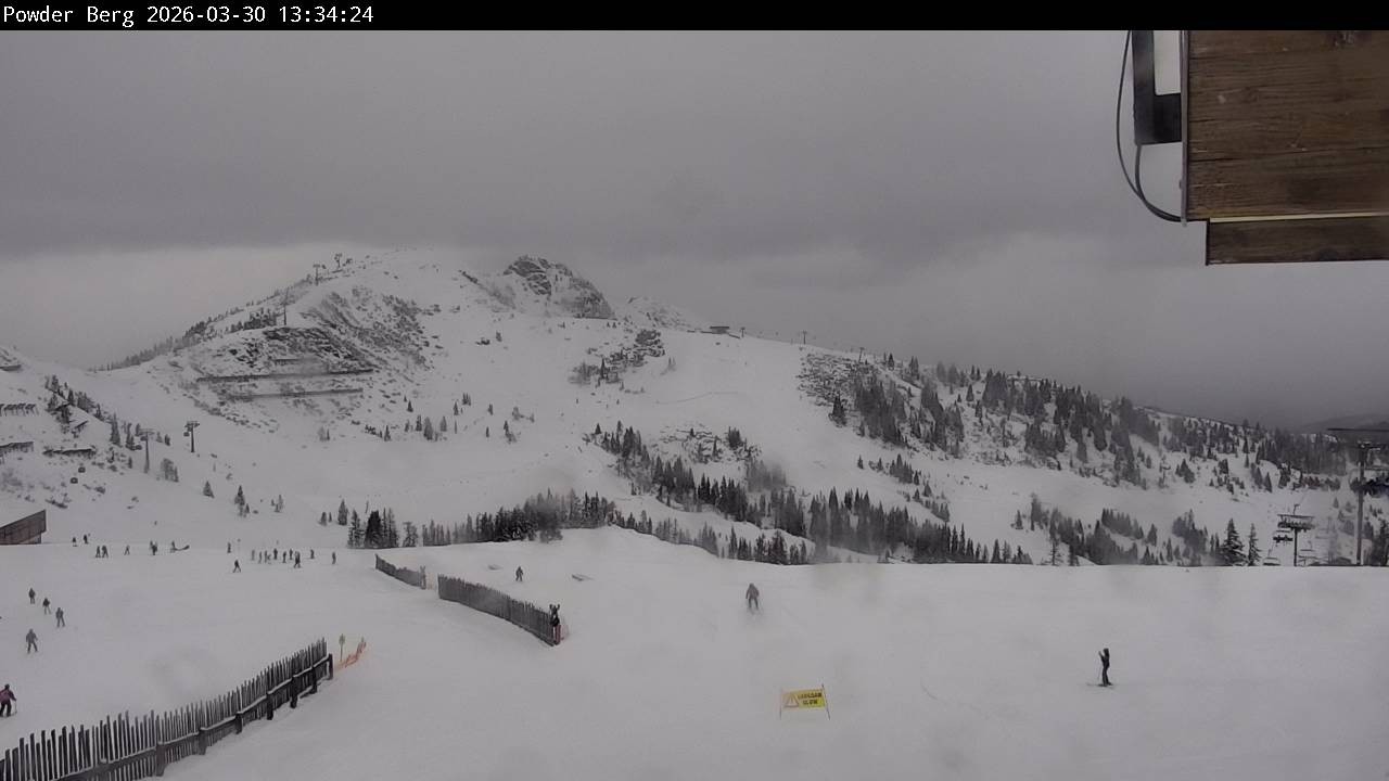 Archiv Foto Webcam Flachauwinkl-Kleinarl: Bergstation Powder Shuttle