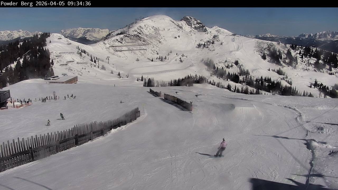 Archived image Webcam Powderberg, Flachauwinkl-Kleinarl