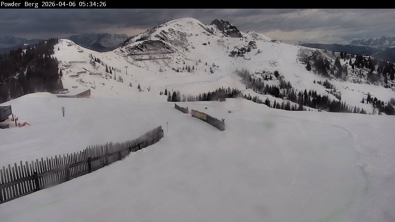 Archiv Foto Webcam Flachauwinkl-Kleinarl: Bergstation Powder Shuttle
