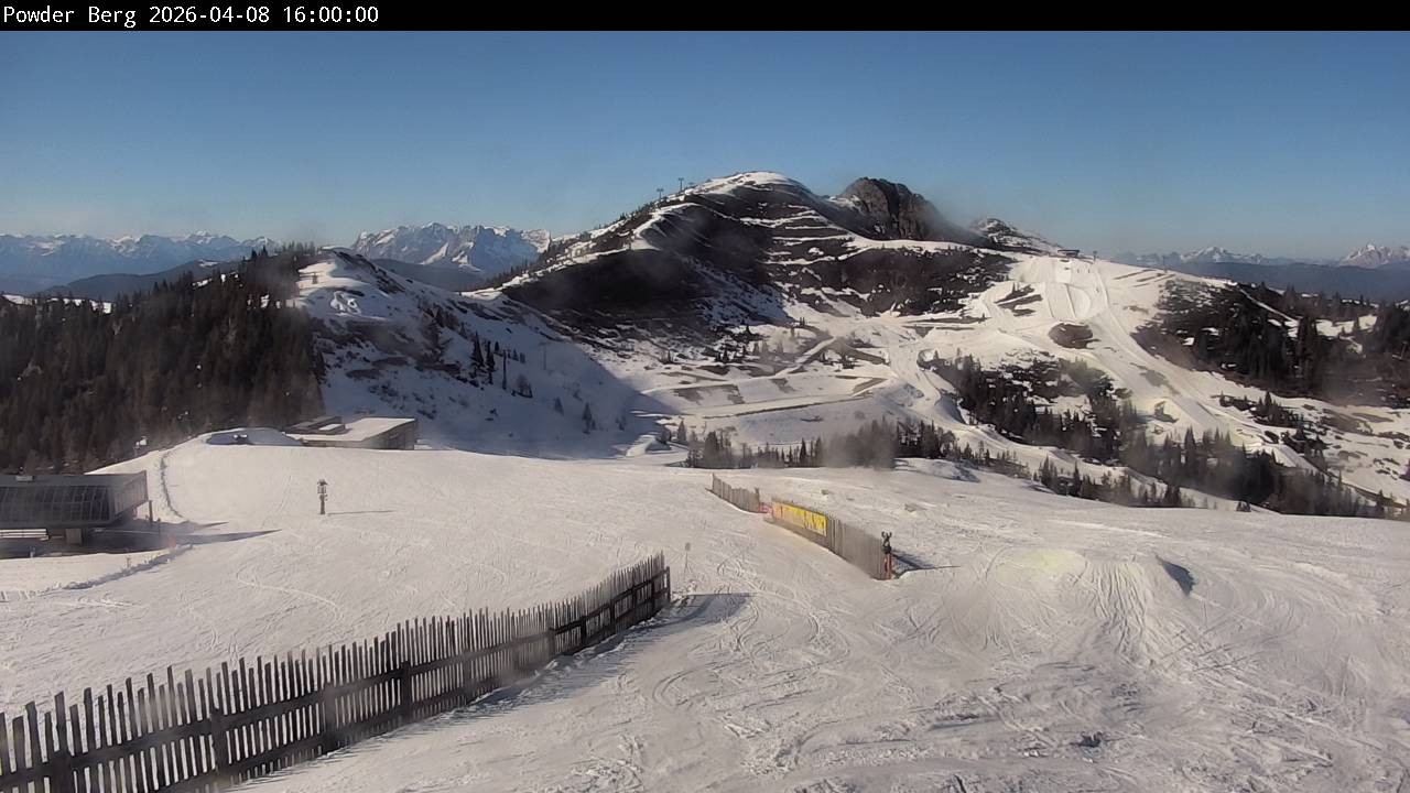 Archived image Webcam Powderberg, Flachauwinkl-Kleinarl