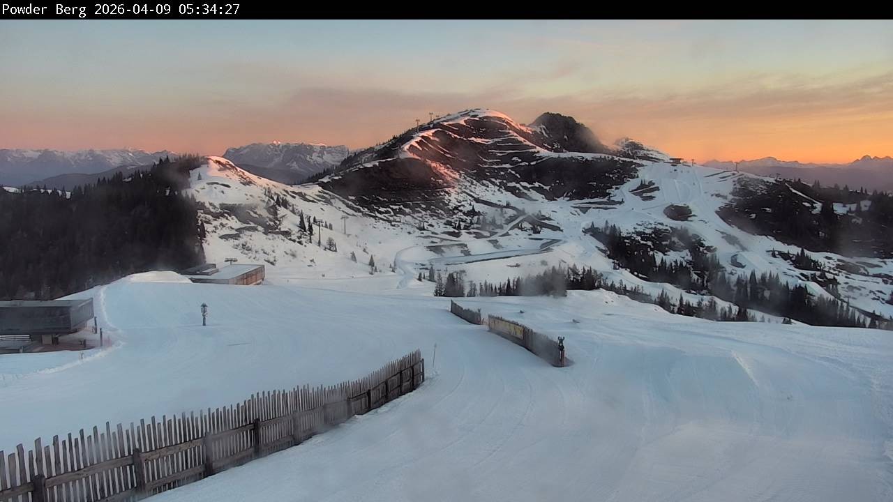 Archiv Foto Webcam Flachauwinkl-Kleinarl: Bergstation Powder Shuttle