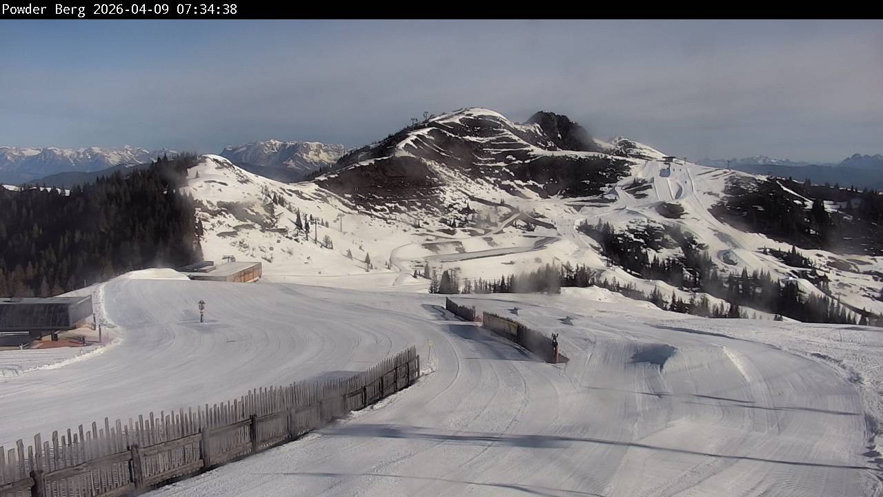 Archiv Foto Webcam Flachauwinkl-Kleinarl: Bergstation Powder Shuttle