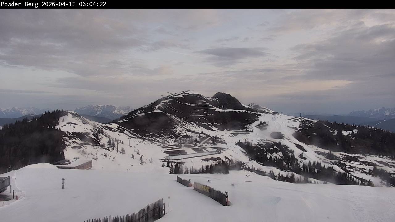 Archiv Foto Webcam Flachauwinkl-Kleinarl: Bergstation Powder Shuttle