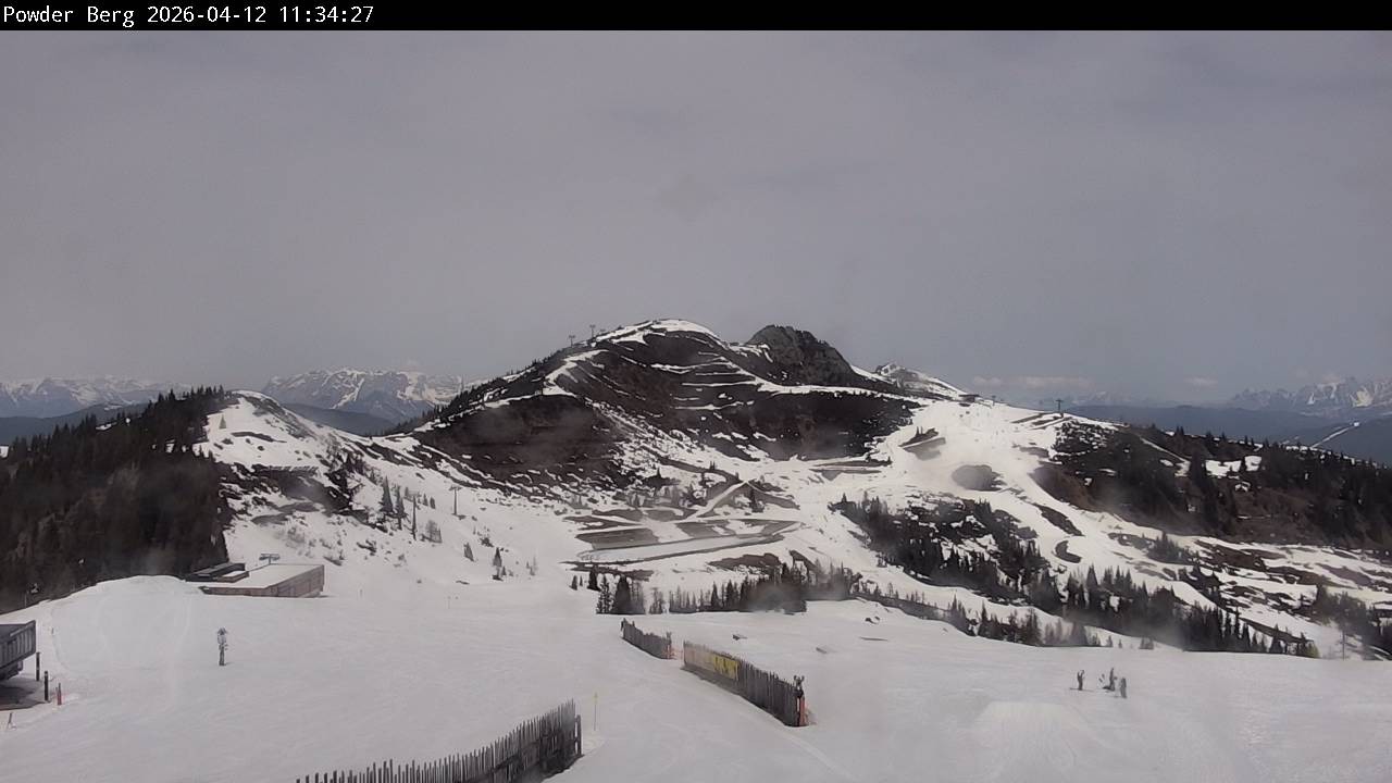 Archiv Foto Webcam Flachauwinkl-Kleinarl: Bergstation Powder Shuttle