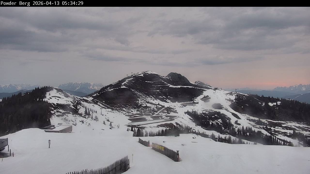 Archiv Foto Webcam Flachauwinkl-Kleinarl: Bergstation Powder Shuttle