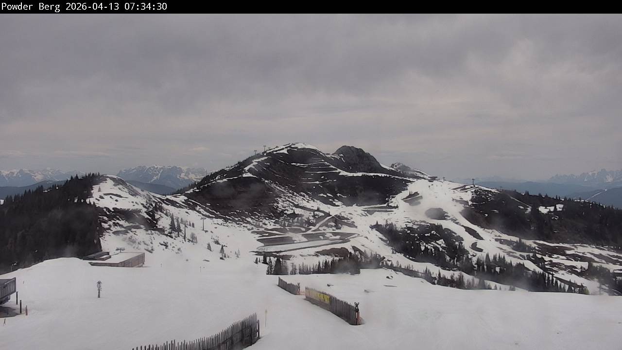 Archiv Foto Webcam Flachauwinkl-Kleinarl: Bergstation Powder Shuttle