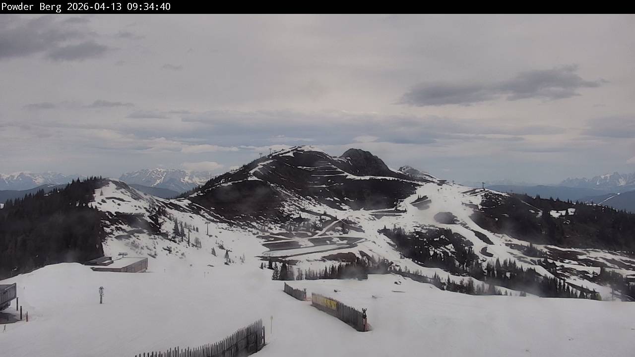 Archiv Foto Webcam Flachauwinkl-Kleinarl: Bergstation Powder Shuttle