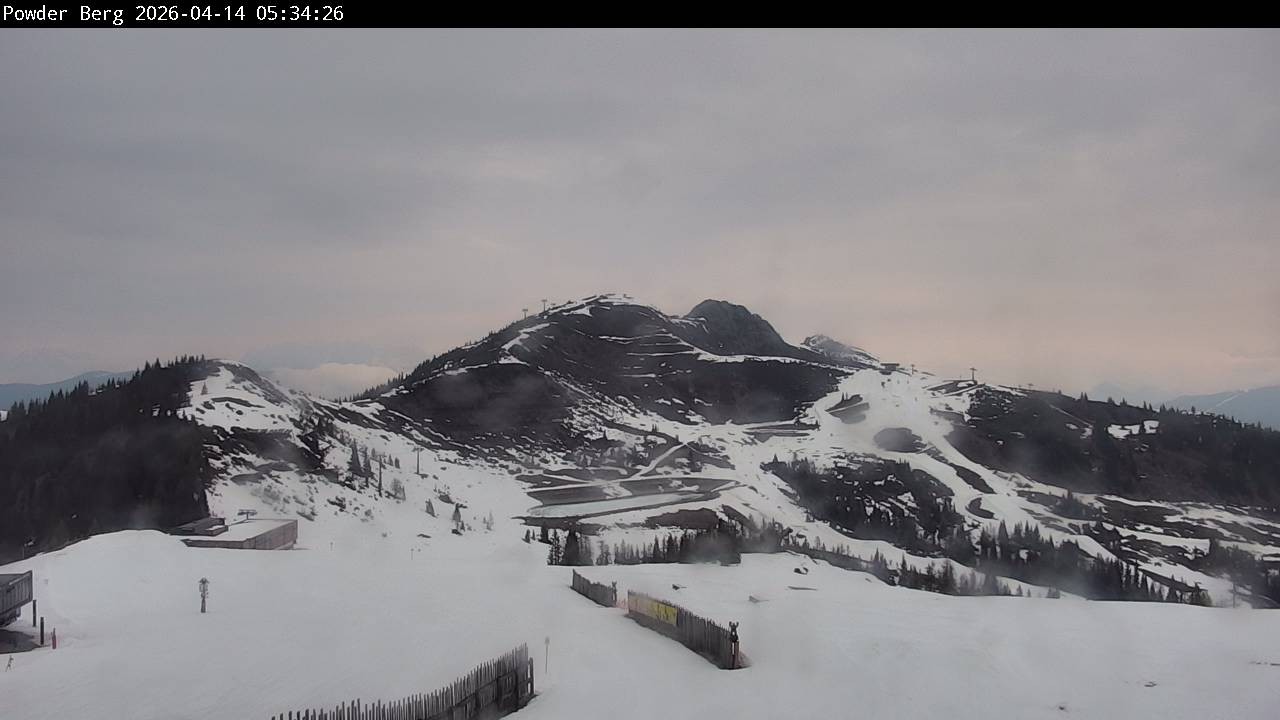 Archiv Foto Webcam Flachauwinkl-Kleinarl: Bergstation Powder Shuttle