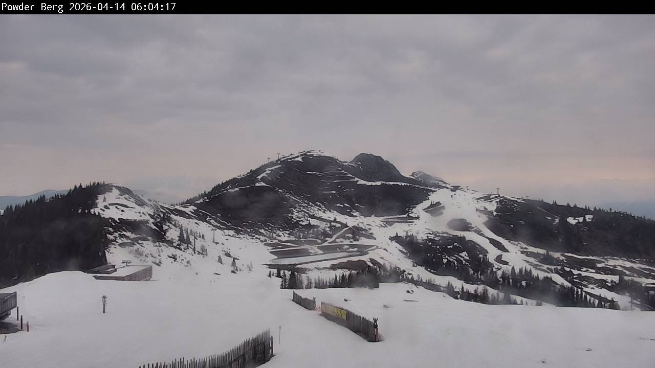 Archiv Foto Webcam Flachauwinkl-Kleinarl: Bergstation Powder Shuttle