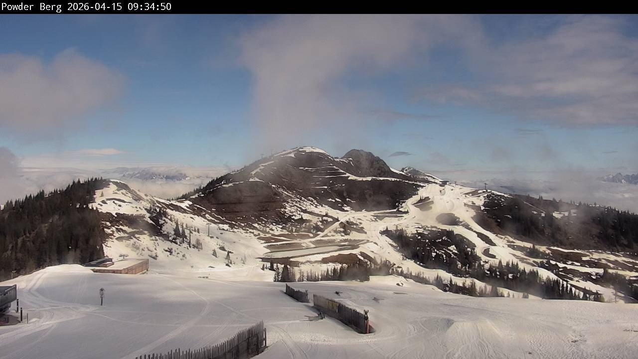 Archived image Webcam Powderberg, Flachauwinkl-Kleinarl