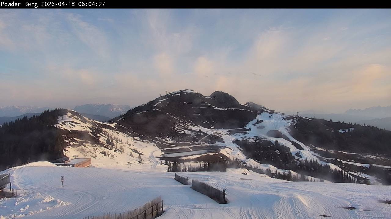 Archiv Foto Webcam Flachauwinkl-Kleinarl: Bergstation Powder Shuttle