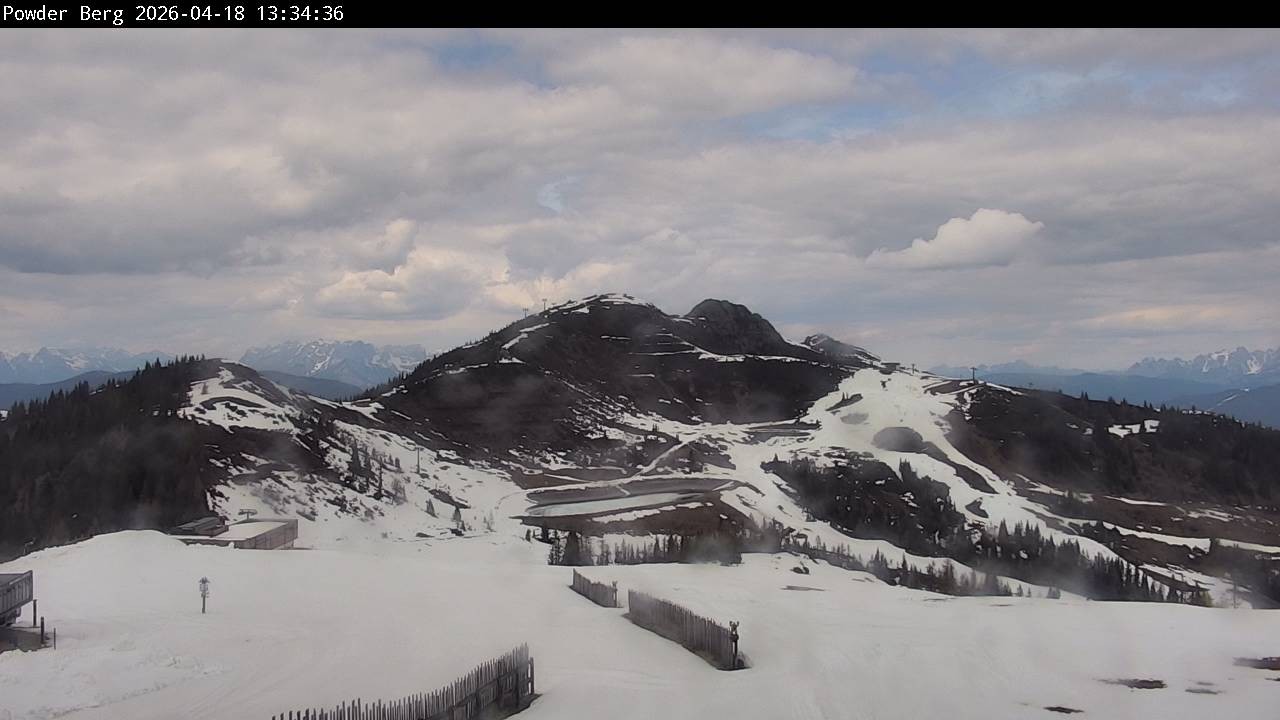 Archiv Foto Webcam Flachauwinkl-Kleinarl: Bergstation Powder Shuttle