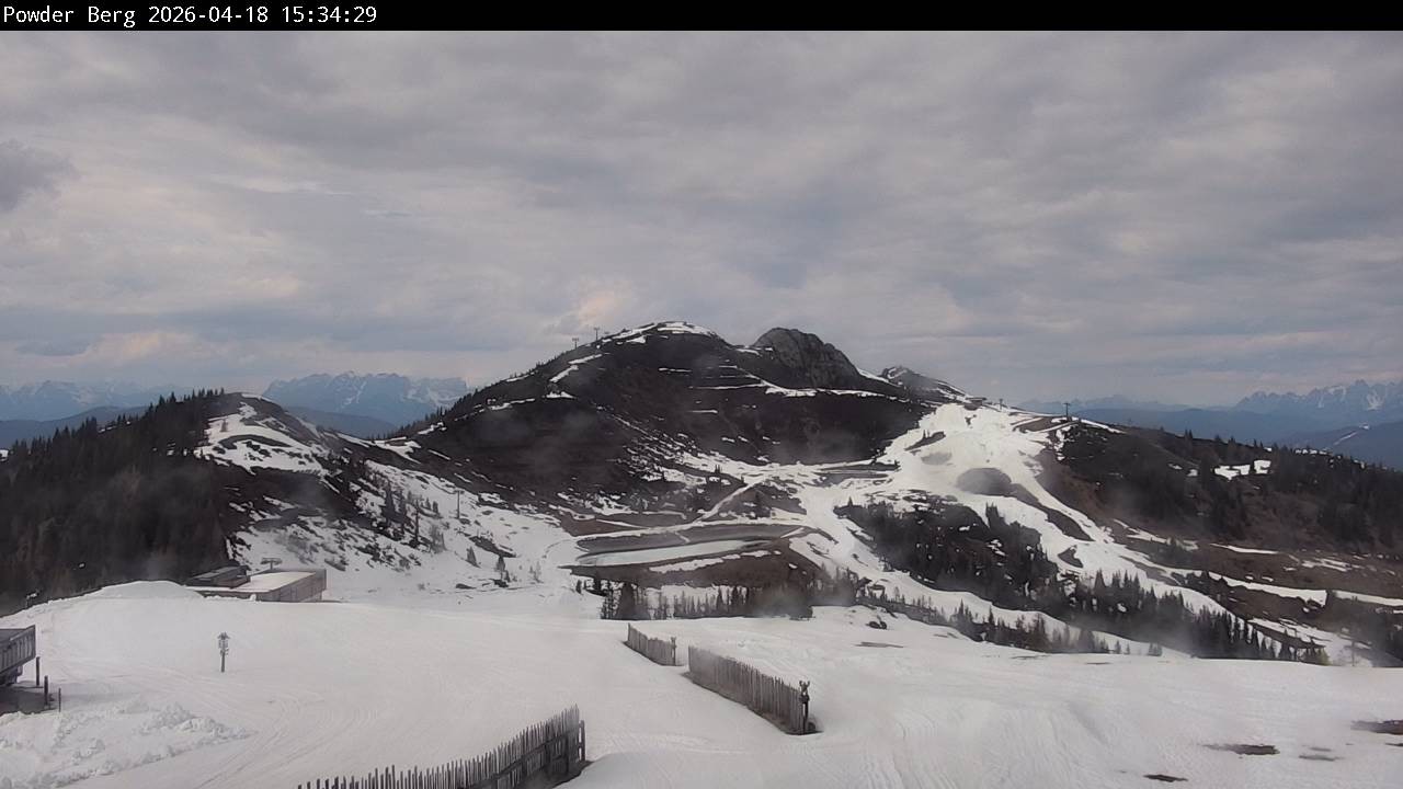 Archiv Foto Webcam Flachauwinkl-Kleinarl: Bergstation Powder Shuttle