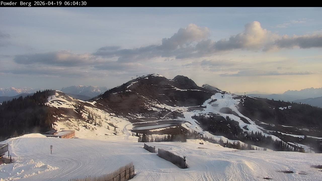 Archiv Foto Webcam Flachauwinkl-Kleinarl: Bergstation Powder Shuttle