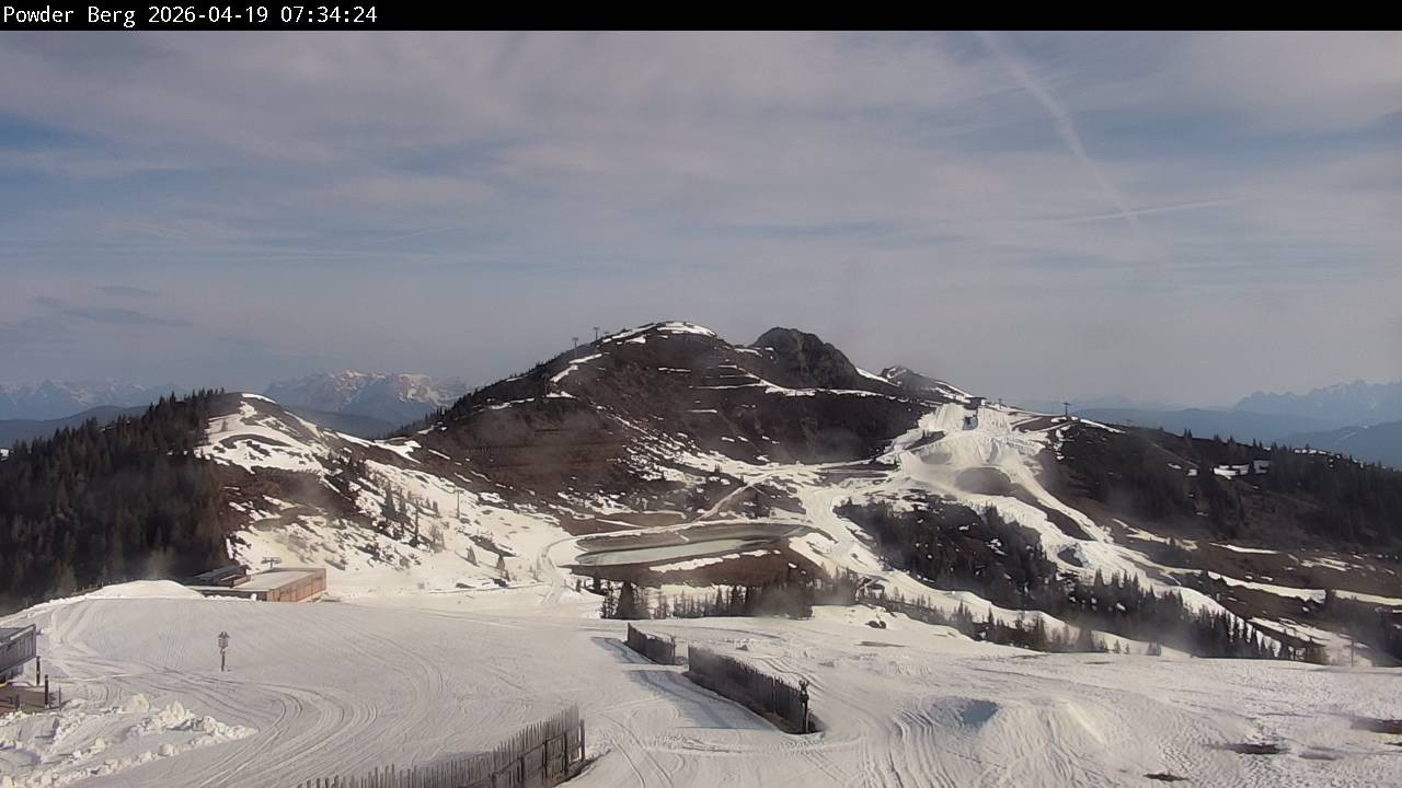 Archiv Foto Webcam Flachauwinkl-Kleinarl: Bergstation Powder Shuttle