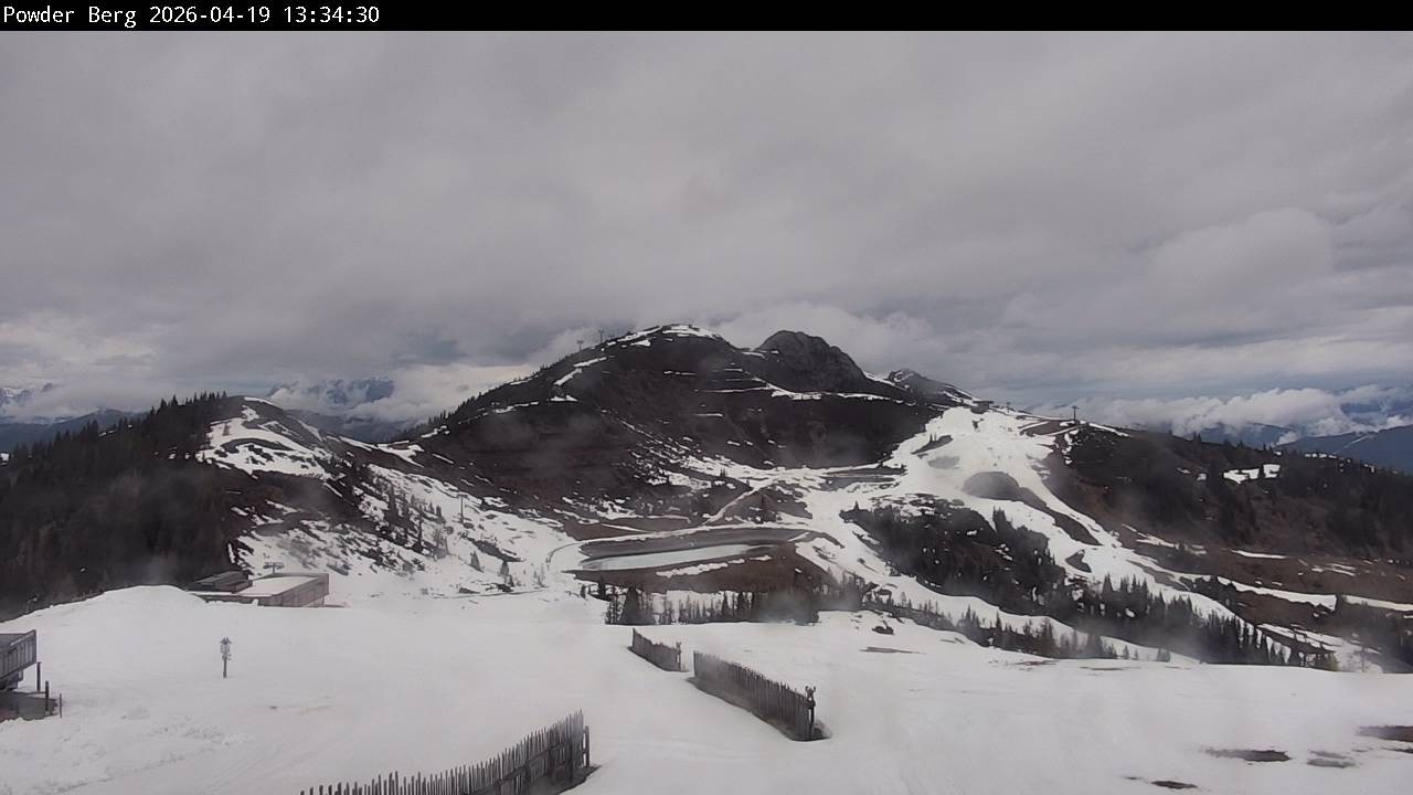 Archiv Foto Webcam Flachauwinkl-Kleinarl: Bergstation Powder Shuttle