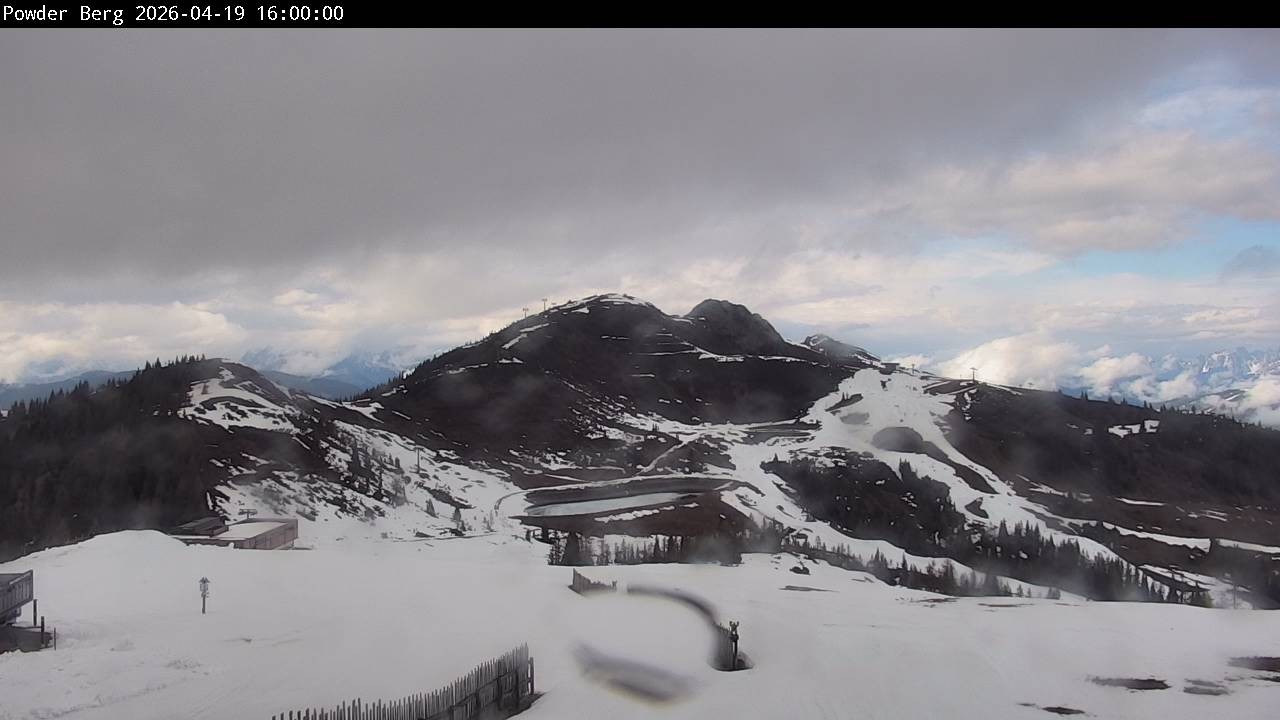 Archiv Foto Webcam Flachauwinkl-Kleinarl: Bergstation Powder Shuttle