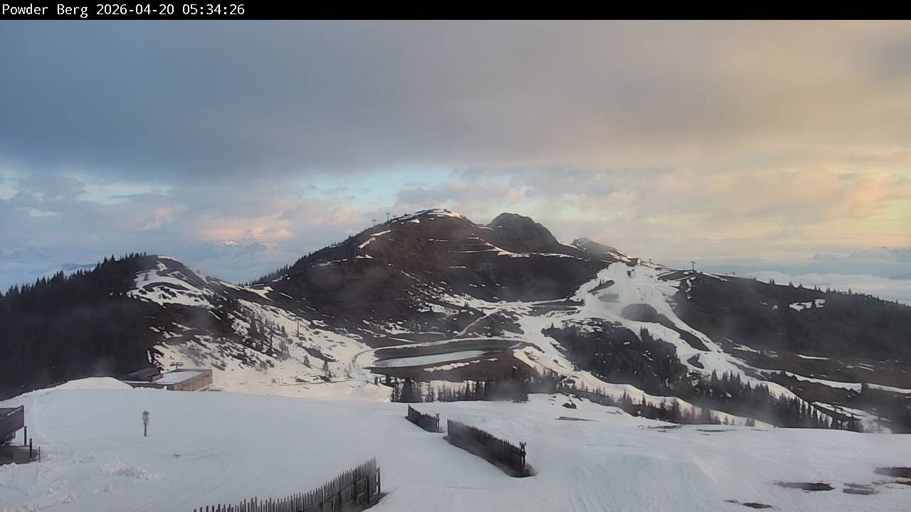 Archiv Foto Webcam Flachauwinkl-Kleinarl: Bergstation Powder Shuttle