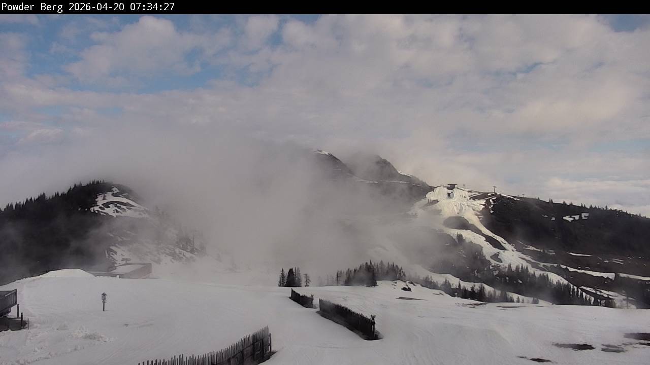 Archiv Foto Webcam Flachauwinkl-Kleinarl: Bergstation Powder Shuttle