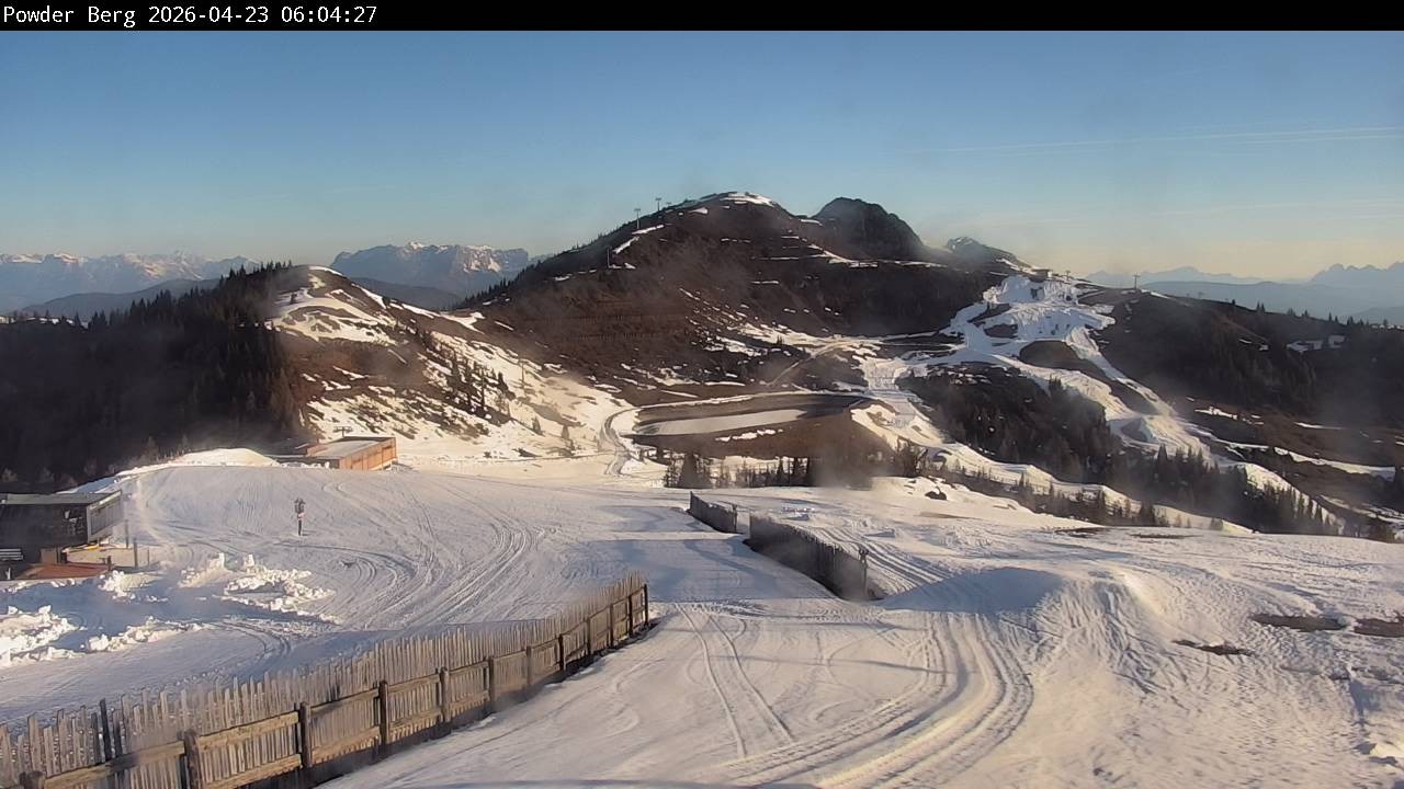 Archiv Foto Webcam Flachauwinkl-Kleinarl: Bergstation Powder Shuttle