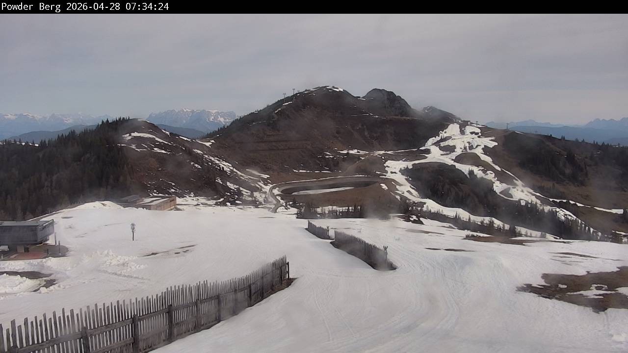 Archiv Foto Webcam Flachauwinkl-Kleinarl: Bergstation Powder Shuttle