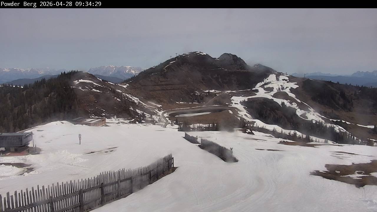 Archiv Foto Webcam Flachauwinkl-Kleinarl: Bergstation Powder Shuttle