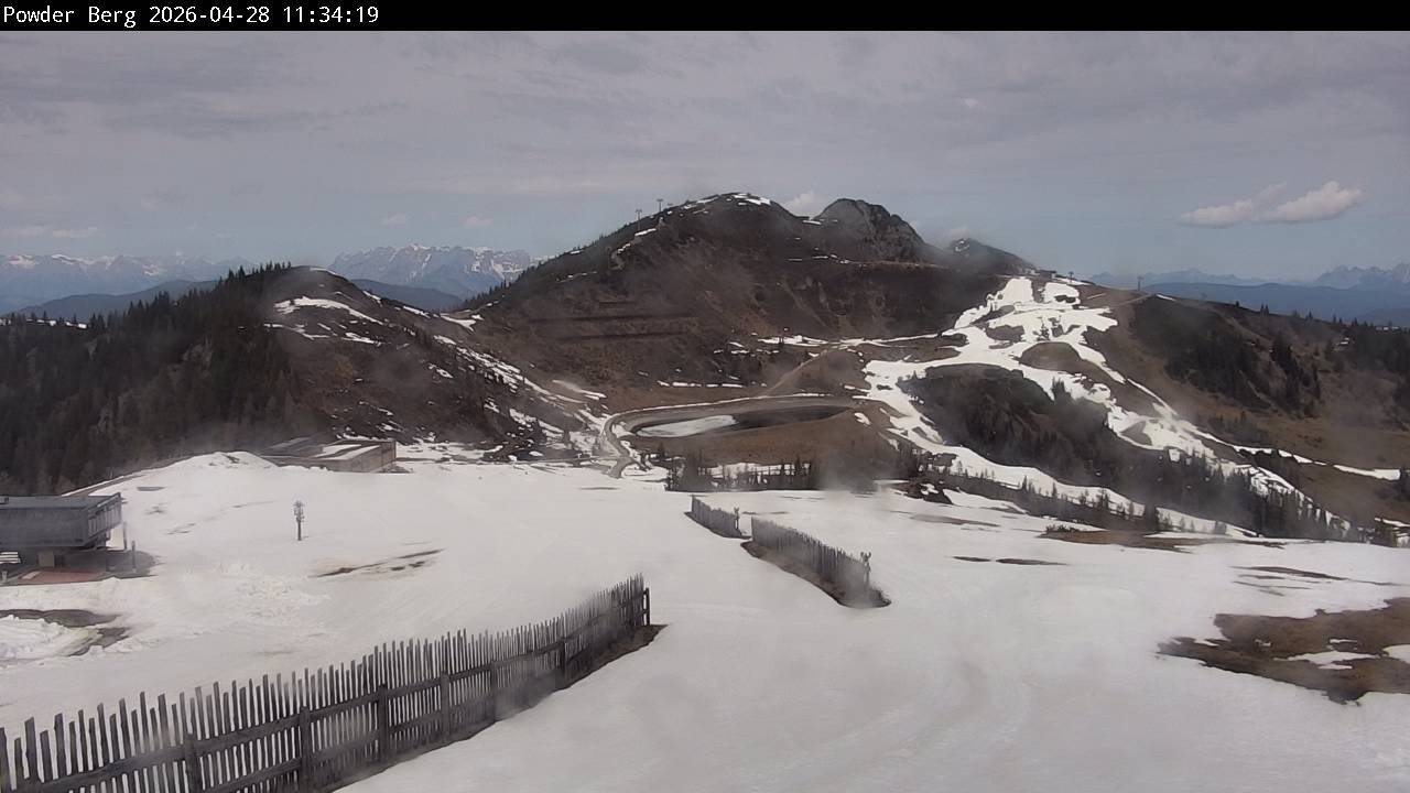 Archiv Foto Webcam Flachauwinkl-Kleinarl: Bergstation Powder Shuttle