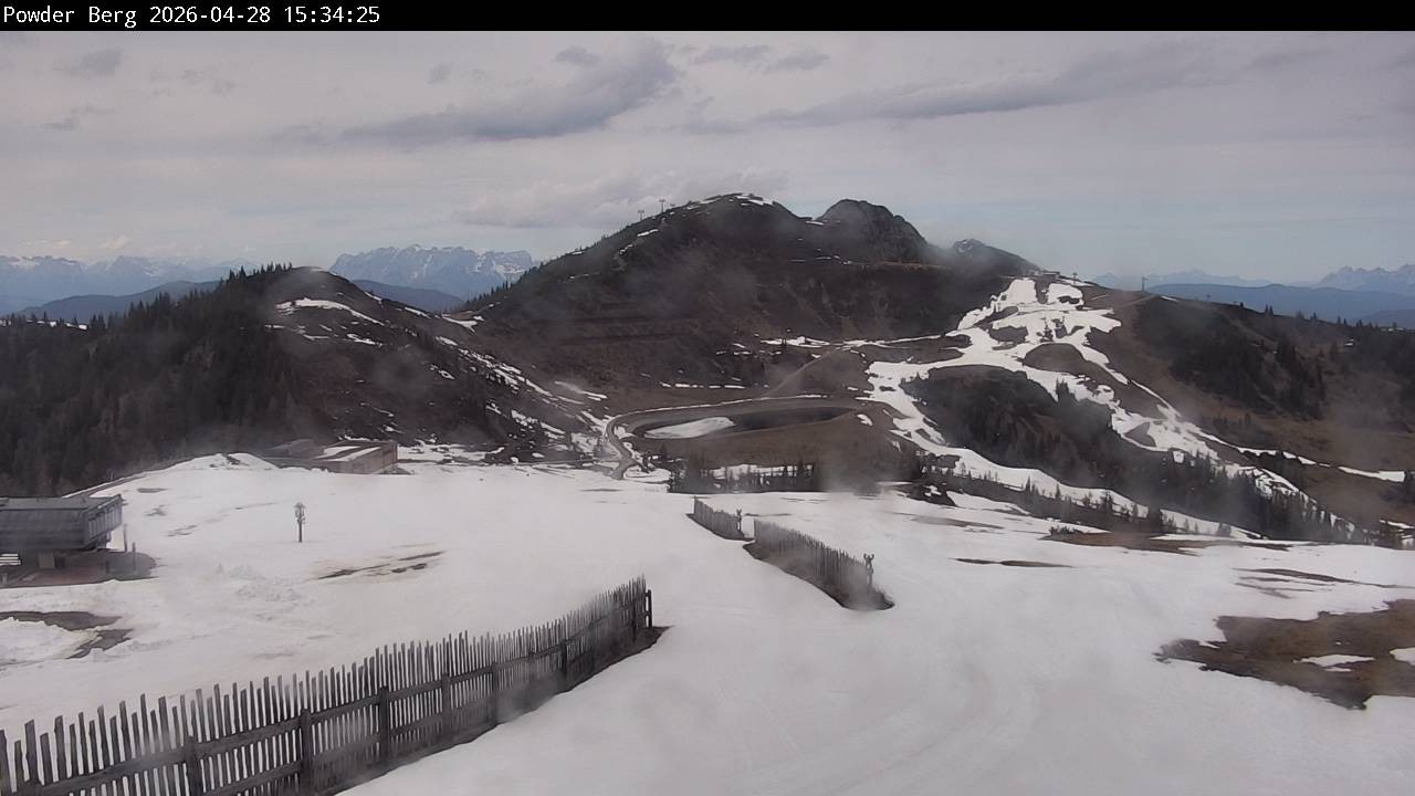 Archiv Foto Webcam Flachauwinkl-Kleinarl: Bergstation Powder Shuttle