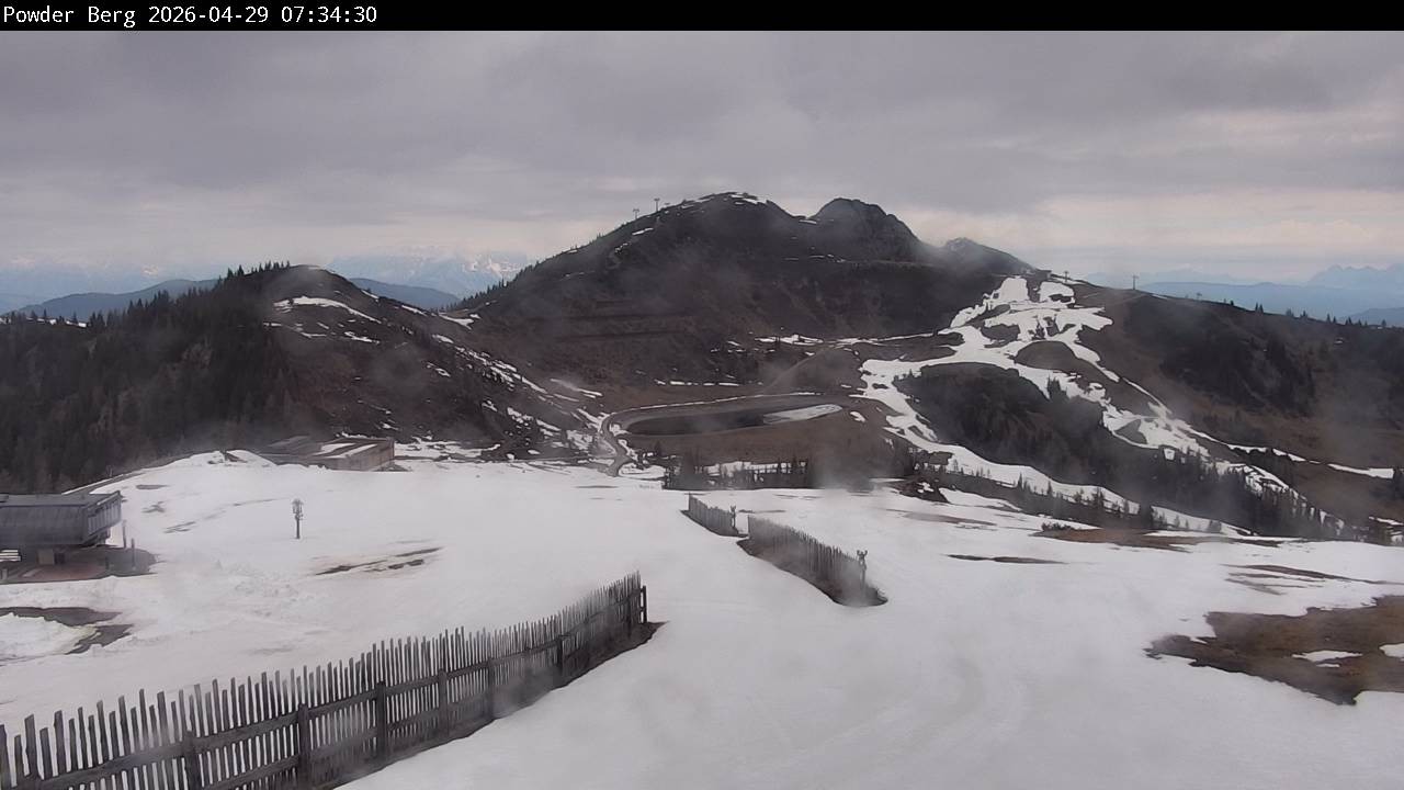 Archiv Foto Webcam Flachauwinkl-Kleinarl: Bergstation Powder Shuttle