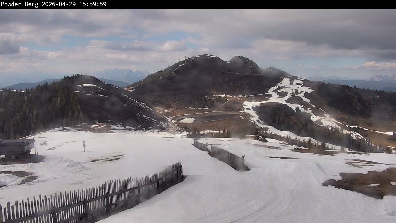 Archiv Foto Webcam Flachauwinkl-Kleinarl: Bergstation Powder Shuttle