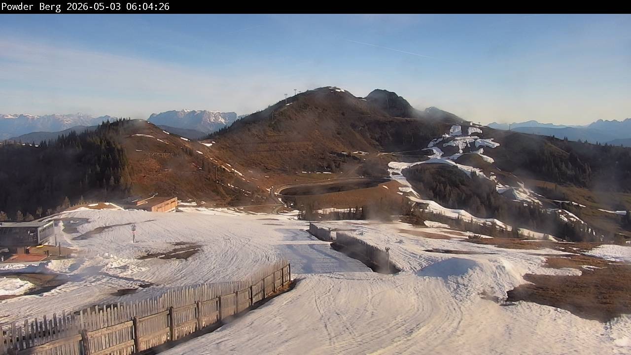 Archiv Foto Webcam Flachauwinkl-Kleinarl: Bergstation Powder Shuttle