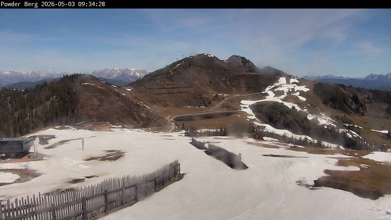 Archiv Foto Webcam Flachauwinkl-Kleinarl: Bergstation Powder Shuttle
