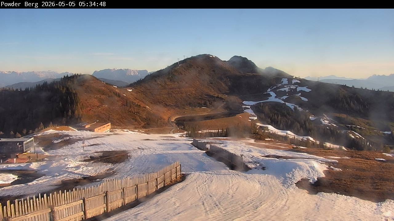 Archiv Foto Webcam Flachauwinkl-Kleinarl: Bergstation Powder Shuttle
